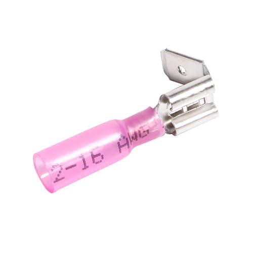 Heat Shrink Piggyback Spade Connectors Terminals Disconnect Kit