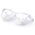 MORK&SUKY Safety Glasses, Stylish Goggles With No Fog Lense, Alternatives To Regular Protective Eyewear For Lab and Nursing. - color: Purple