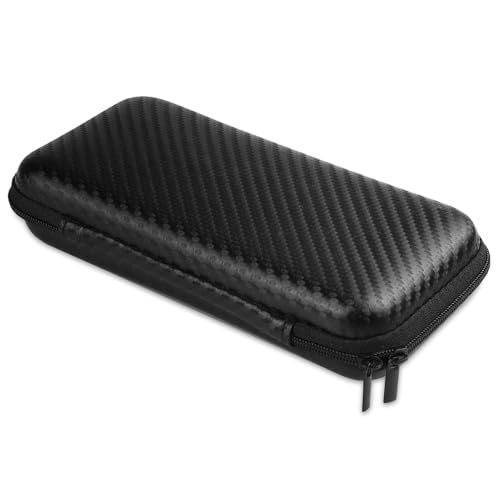 iMangoo Travel Essential Electronics Organizer Charger Case Carrying Pouch - color: FiberBlack, size: Small
