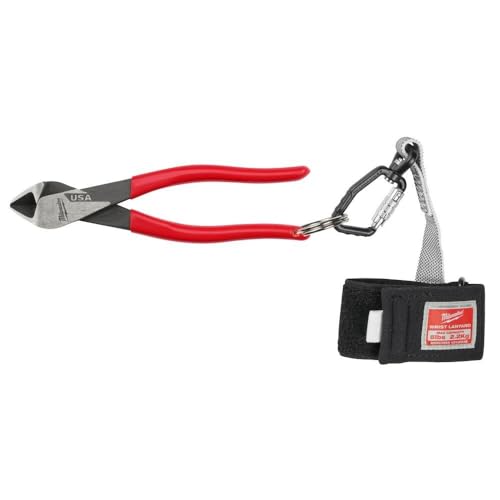 Milwaukee Electric - 8 Diagonal Dipped Grip Cutting Pliers USA