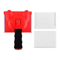 Paint Edger Trimmer with 2pcs Replacement Pad Refills,Paint Edgers Tool, Edge Painting Tool for Wall Paint Pad Applicator for Ceilings Corner Edges Painter Trim Painting Supplies