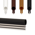 Window Weatherstrip Seal 1/4" Bulb Bubble Kerf Mount Gasket (25', Black) - color: Black, size: 25 Feet