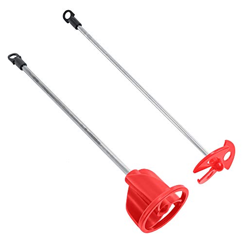 TCP Global Paint Mixer Attachment, Set of 2, 14" Drill Paddle Mixer