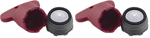 Moen 143326 Aerator , Red (Pack of 2) - size: Pack of 2