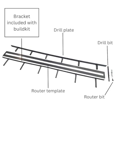 Floating Shelf Brackets - Sheppard Brackets - Easy Install - Heavy Duty (70 inch Build Kit) - size: 70 inch with Build Kit