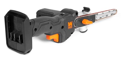 WEN 20V Max Cordless Variable Speed Detailing File Sander, Brushless with 2.0 Ah Lithium-Ion Battery and Charger (20438) - style: Cordless + 2300 FPM