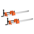 Jorgensen 24-Inch Steel I-Bar Clamps, 7000 lbs Clamping Force, 2-Pack - size: 24 Inch