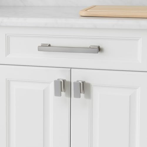 Matt Brushed Nickel Kitchen Cabinet Knobs 1.49 Inch 10 Pack - color: Matt Brushed Nickel, size: 1.49"/38MM Single Hole