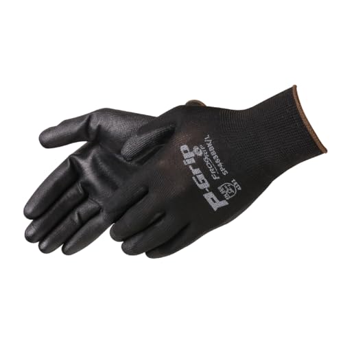 Liberty P-Grip Ultra-Thin Polyurethane Palm Coated Seamless Glove - size: 2X-Large (Pack of 12)