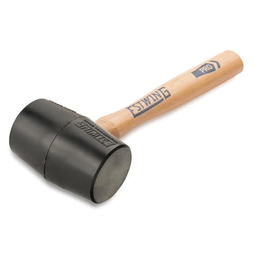 ESTWING Rubber Mallet, 12 oz Deadhead Hammer, DH-12 - size: 12 oz (Ounces)