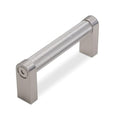 10 Pack 3 inch(76mm) Brushed Satin Nickel Kitchen Cabinet Handles Knurled Cabinet Pulls Silver Drawer Pulls Kitchen Cabinet Hardware Handles Drawer Pulls Dresser Handles - color: Brushed Satin Nickel, size: 3" Hole Center（76mm）