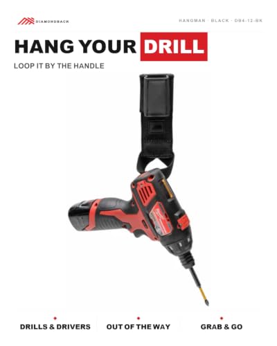 Diamondback Hangman Drill Holster - Nail Gun & Tool Holder for Belt