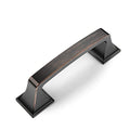 Amerdeco 10 Pack Oil Rubbed Bronze 3 Inch(76mm) Hole Centers Kitchen Cabinet Pulls Hardware Kitchen Handles for Cabinets Cupboard Handles Drawer Pulls - color: Oil Rubbed Bronze, size: 3"/76mm Hole Center