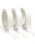 3Rolls White Painters Tape 1 Inch Wide Masking Tape for Painting 55Yards - color: White