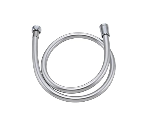 39 Inches Short PVC Shower Hose Replacement Silver - color: Silver, size: 39 In