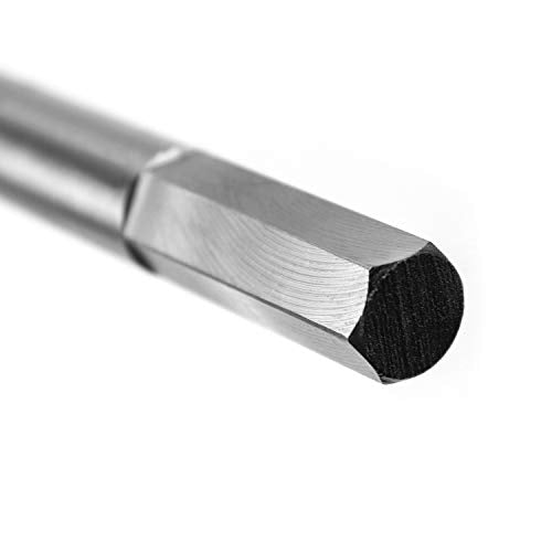 QWORK Auger Drill Bit for Wood, 5/8 Inch Diameter x 12 Inch Length, 3/8-Inch Hex Shank, Long Drill Bits - size: 5/8 x 12 inch