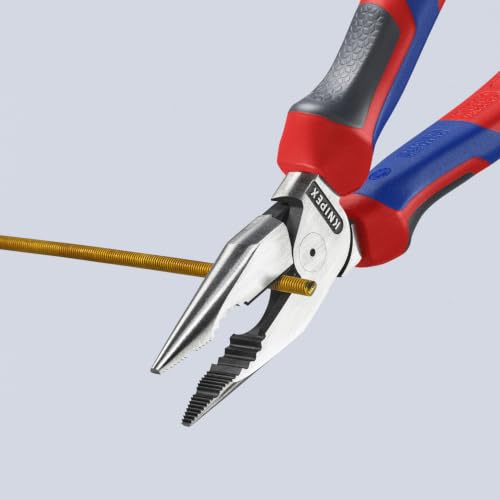 Knipex Tools 08 22 145 6" Needle Nose Combination Pliers - Comfort Grip, - style: Comfort Grip Handles