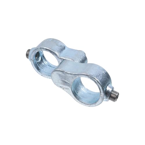 2 Sets 1" Chain Link Fence Gate Post Hinge, Removable Fence Hinges - size: 1"