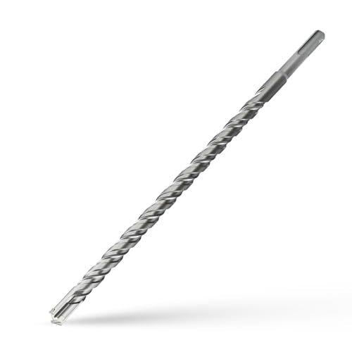 CSOOM SDS Plus Rotary Hammer Drill Bit 1/2"x12.2", Professional Concrete Drill Bit for Concrete, Brick, Stone and Cement Walls - size: 1/2"x12.2"
