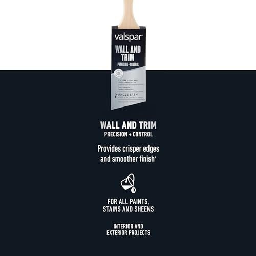 Valspar® Wall and Trim Precision and Control Short Angle Brush, 2 in.