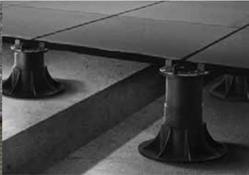 Pedestal for Tiles by The Tile Doctor - Load Bearing Support System for Decks, Outdoor Flooring Over Gravel or Concrete - Model # 914119 (4)