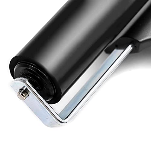 QWORK 6 Inch Rubber Roller, Tape Roller for Print, Tape, Wallpapers, Scrapbooks - size: 6 inch