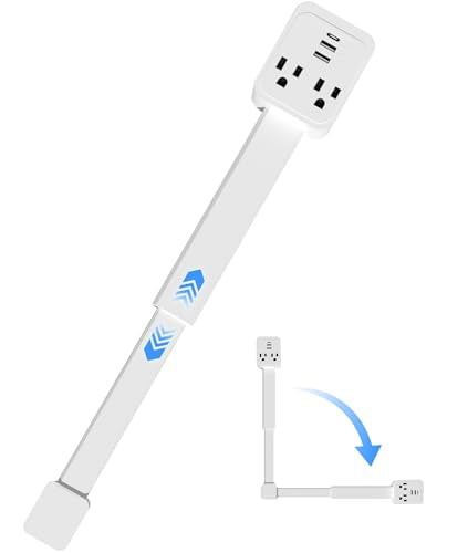 Electrical Outlet Extender Stick, Expandable 17.5"–26"