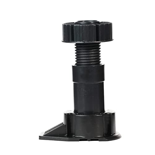 2-Pack Adjustable Cabinet Leveling Legs, 3.1"-4.3" Height, 330 lb Capacity - size: 2 Pieces