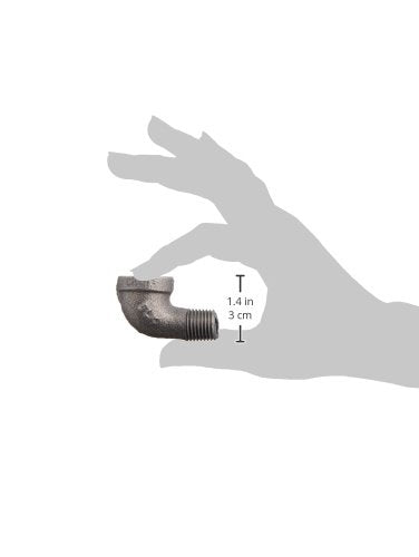 LDR 310 SE90-14 90 Degree Street Elbow, Black, 1/4-Inch - size: 1/4 Inch, style: 90 Degree Street Elbow