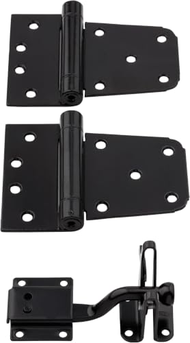 National Hardware N343-475 Self-Closing Gate Kit, Black (Pack of 5) - size: 0 (Pack of 5)