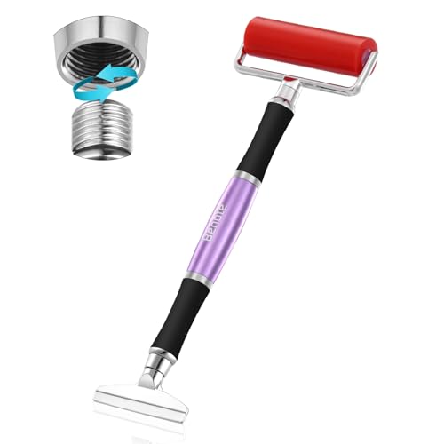 benote Diamond Art Painting Accessories Tools Roller Pressing Pen Metal Correction Plate, 5D Diamond Art Kits Straightener Rhinestone Embroidery Paintings Accessory