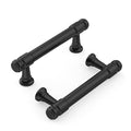 9BUILD 10 Pack 3 Inch Matte Black Cabinet Handles,Kitchen Hardware - color: Matte Black, size: 3"/76MM Hole Center