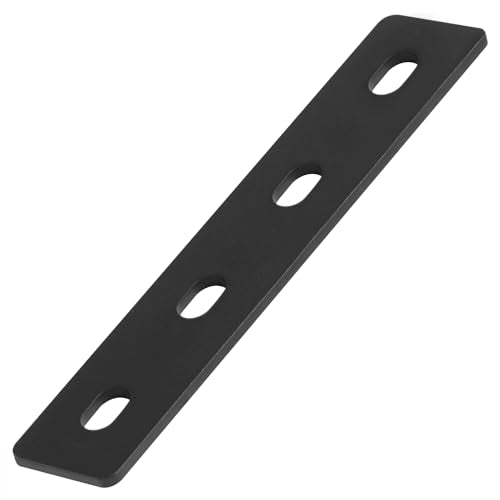 6 Pack 10" x 1-1/2"Mending Plates, Slot for 1/2" Bolt,5/32" Thick