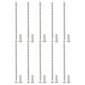 PATIKIL Cabinet Handle Screws M4 x 100mm, 10 Set Break Away Screws Drawer Pull Phillips Drive Flat Countersunk Head Bolts with Sleeve for Door Handle Lever - size: M4 x 100mm