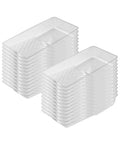Bates- Paint Tray Liner, 4 Inch, 24 Pack, Clear, Plastic Disposable Paint Tray for Painting Walls - color: Clear, size: 24 Pack 4 Inch