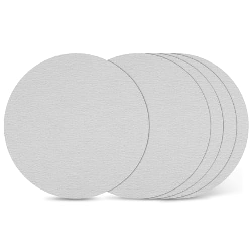 50Pcs Sanding Discs 5In 600Grit Hook and Loop Sandpapers White - color: White, size: 5 Inch(600 Grit)