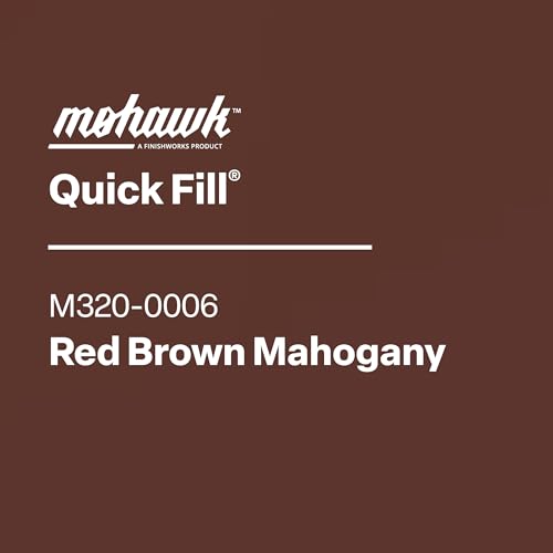 Mohawk Quick Fill Burn in Stick, Red Brown Mahogany, M320-0006, 1 Count - color: Red/Brown/Mahogany