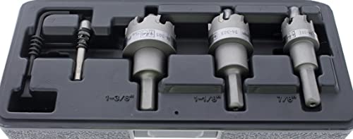 Ideal Electrical TKO Hole Cutter Kit, 36-311, 4-Pc Carbide Set