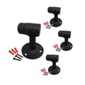 QCAA Solid Brass Door Stop, 3", Matte Black, 4 Pack, Made in Taiwan - color: Matte Black (3"), size: 4 Pack