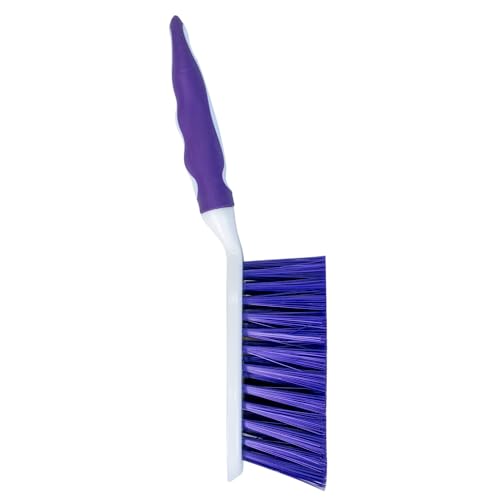 Fabuloso Brush and Dustpan Set, White and Purple - size: Brush & Dustpan