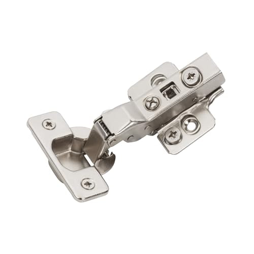 Amerock 1 Pair Half Overlay Self-Closing Concealed Cabinet Hinge - size: Half Overlay Frameless