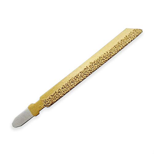 SHDIATOOL 1-Piece 4 in. Diamond Jig Saw Blades for Tile Ceramic Brick Marble with T-Shank 46 Grit - style: 1-Piece Pack,4 In.