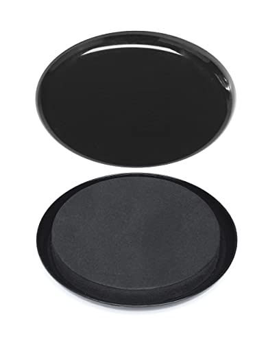 GorillaSliders 3-1/2 Inch Round Furniture Sliders for Carpet & Rugs (8 Pack) Premium Reusable Furniture Movers, Protects Carpeting & Makes Moving Heavy Furniture Easy, Black, CB131 - size: 3-1/2" Round (For Carpet & Rugs)