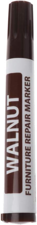 1Pc Furniture Repair Wood Cabinet Floor Touch Up Markers Scratch Filler Remover - Mahogany Wood Polish and Care Wood Floor Markers 95) (Walnut)