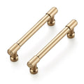 Ravinte Champagne Bronze Kitchen Pulls Cabinet Handles 3-3/4 Inch 10 Pack - color: Champagne Bronze, size: 3-3/4 Inches Hole Center