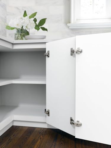 Amerock 1 Pair 135 Degree Lazy Susan Concealed Cabinet Hinge - size: 135 Degree, style: Self-Close
