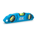 OX Pro Magnetic Torpedo Level 9 in Die Cast Aluminum 3 Vial