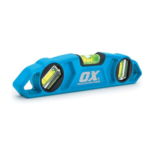 OX Pro Magnetic Torpedo Level 9 in Die Cast Aluminum 3 Vial