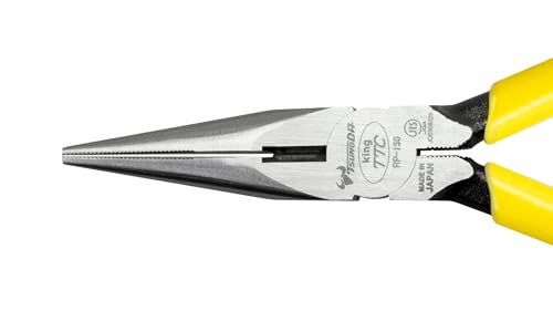 Tsunoda RP-150 Precision Needle Nose Pliers 6-Inch, Fine Tip Pliers for Gripping Stranded Wire and Small Parts, Made in Japan - size: 6-Inch w/o Spring