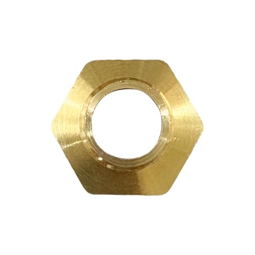 1/2" x 1/4" Male Threaded Hex Nipple Reducer Brass NPT Pipe Fitting Adapter Straight Connectors Pack of 5 - size: 1/2" x 1/4" -5 Pack